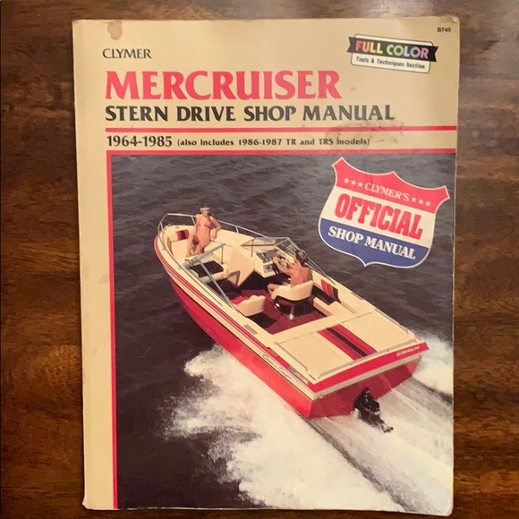 Mercruiawr Stern Drive Shop Manual 1964-1985 - Picture 1 of 3